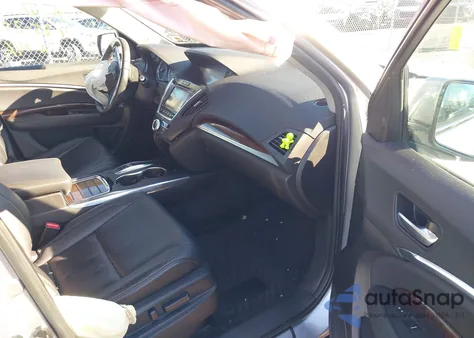 2017 Acura Mdx Technology Package z USA, uszkodzony, nr VIN 5FRYD4H51HB000678